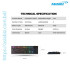 Fantech SHIKARI S K515S Wired Gaming Keyboard